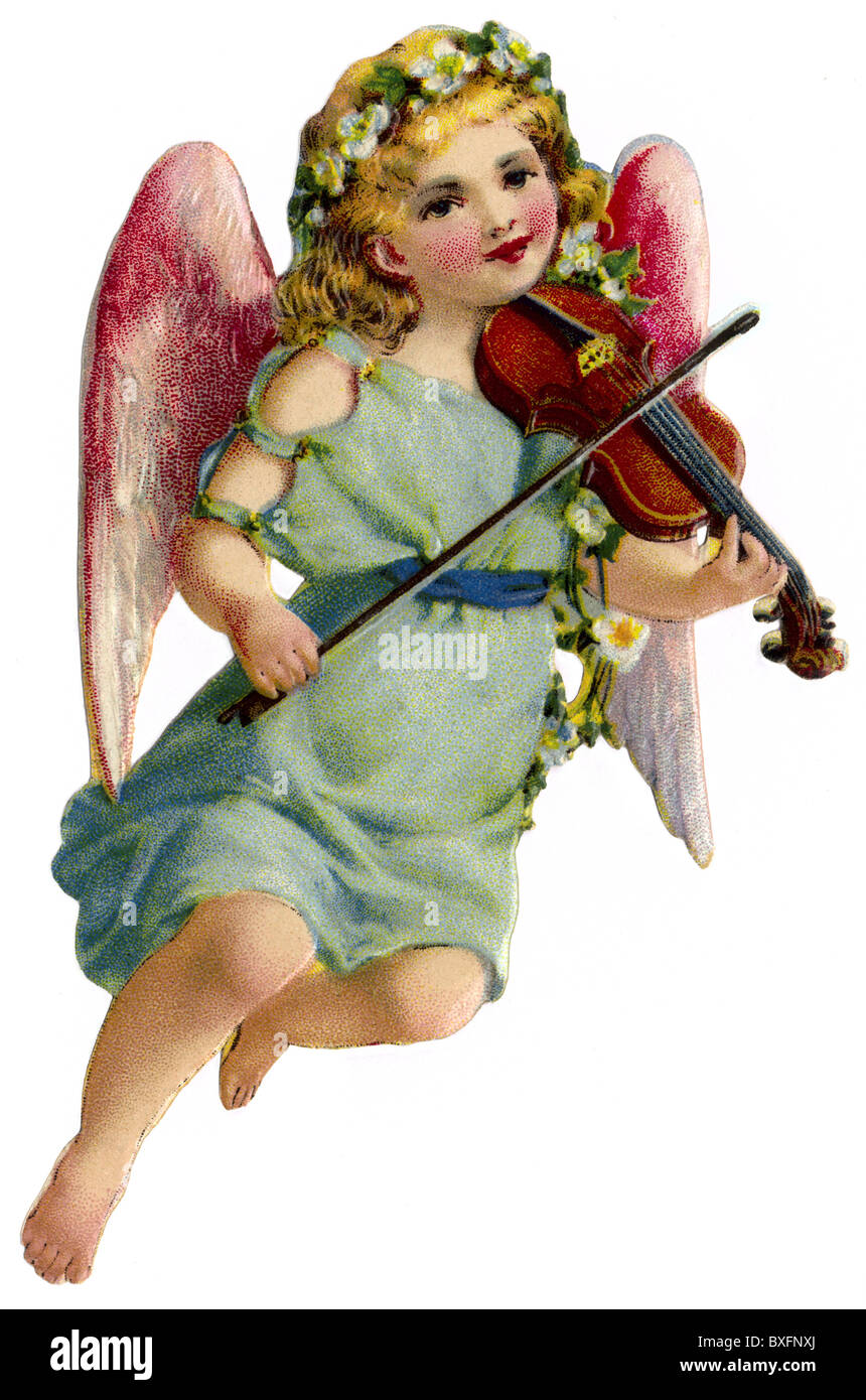 Angel mit violin hires stock photography and images Alamy