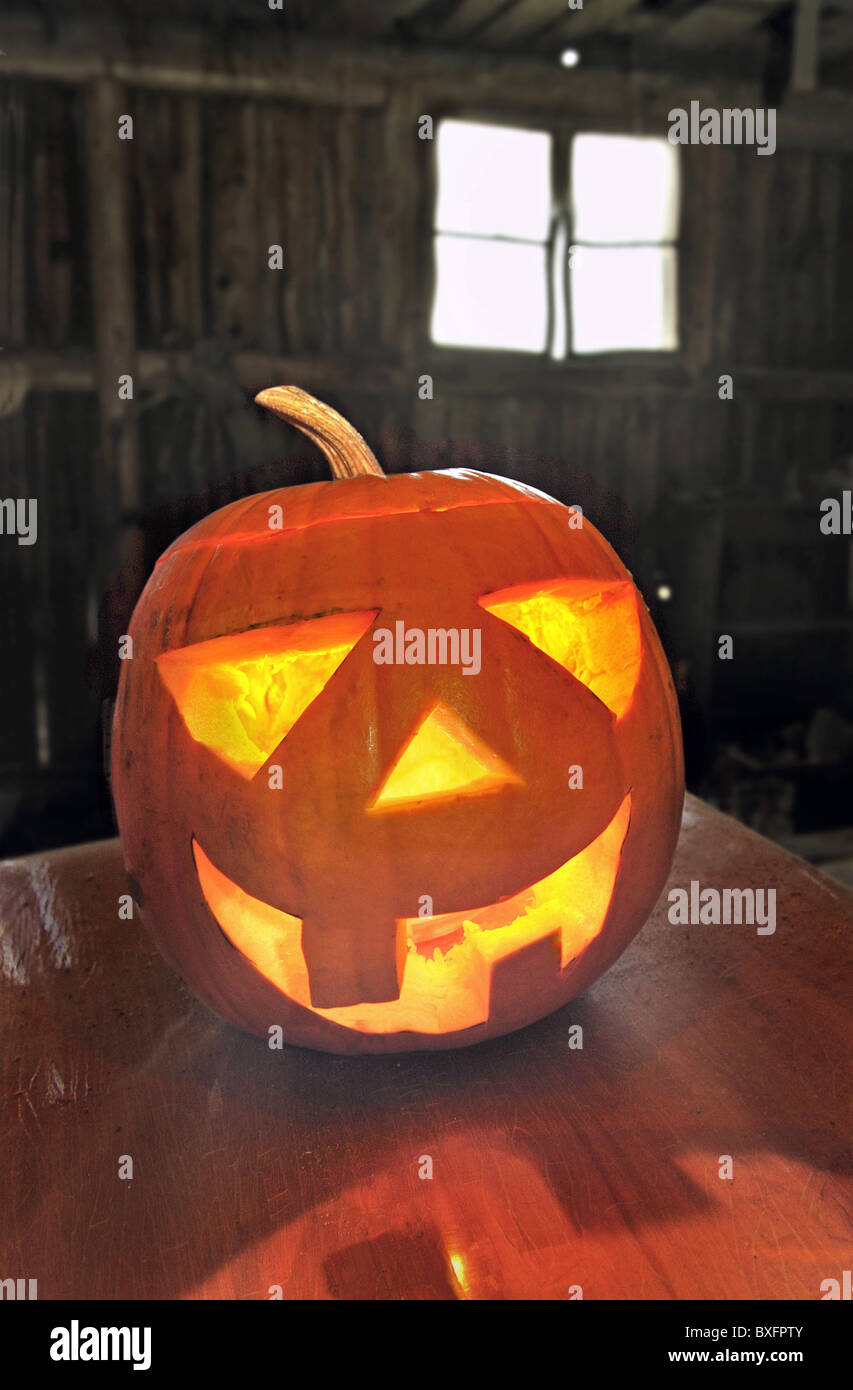 festivity, halloween, illuminated pumpkin, Additional-Rights-Clearance-Info-Not-Available Stock Photo