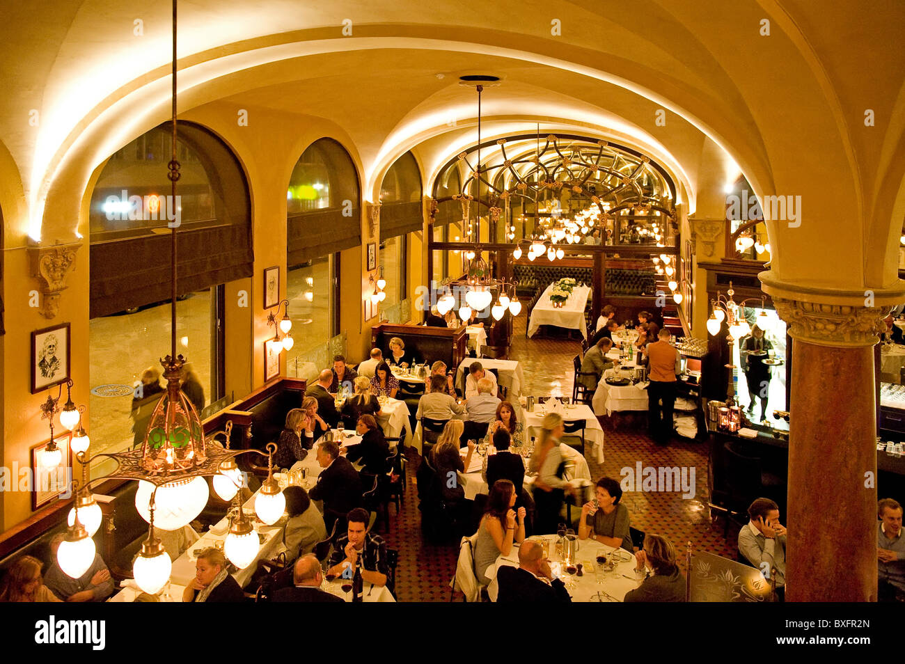 Oslo Theater Café Norway Stock Photo Alamy