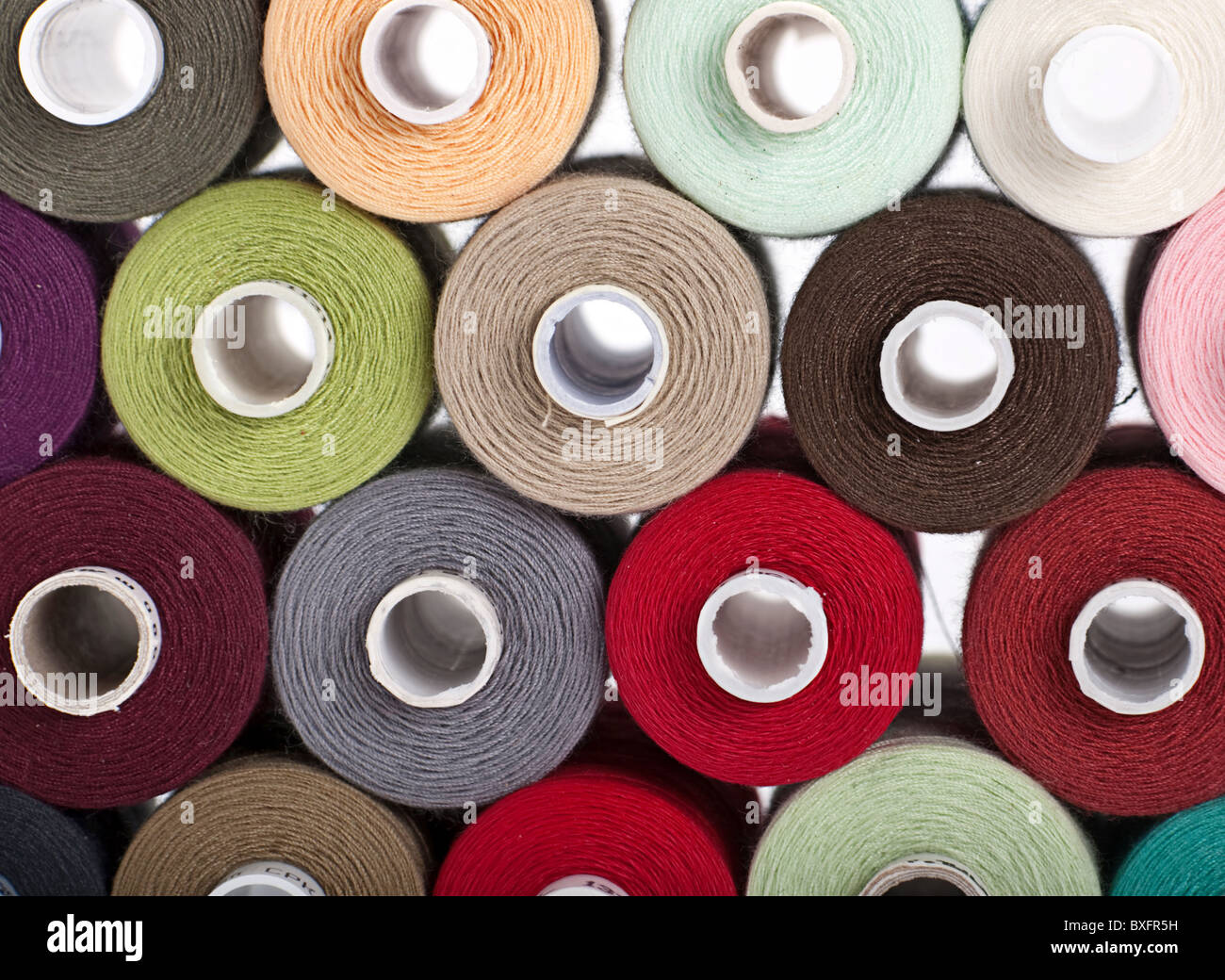 Sewing thread Stock Photo