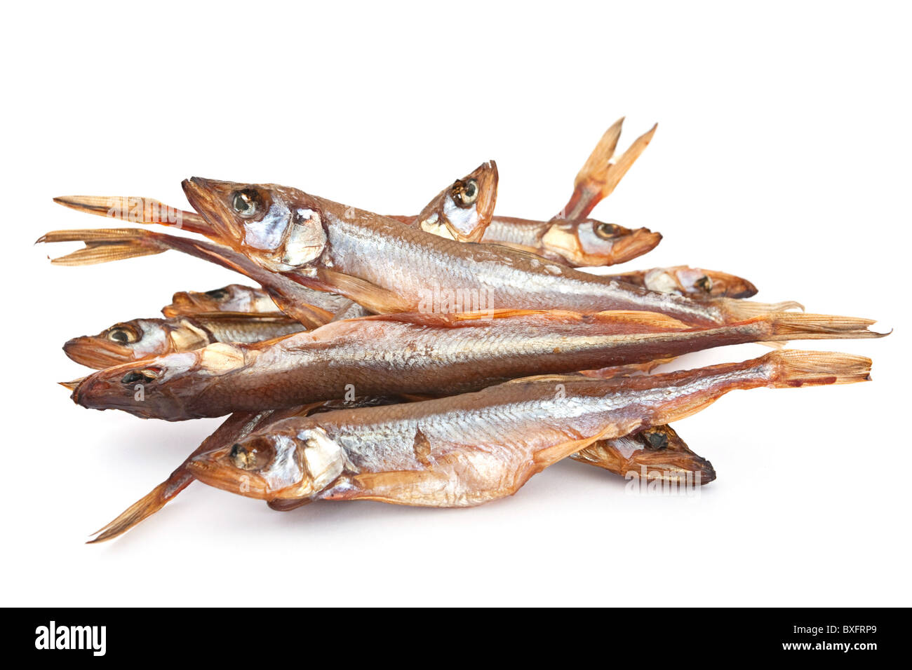 Smoked candle fish Stock Photo Alamy