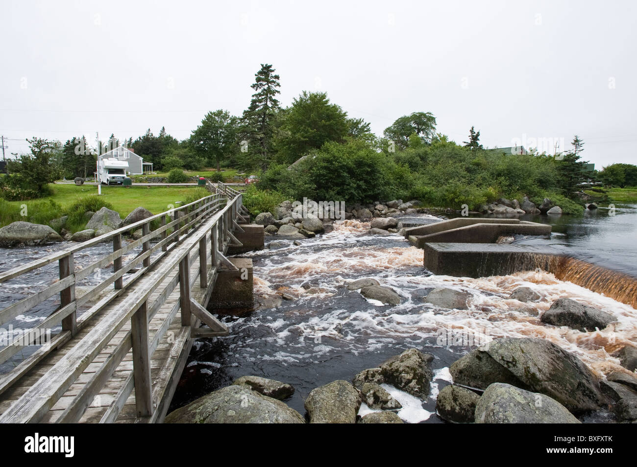 Old Woolen Mill Museum, Barrington, Nova Scotia, Canada Stock Photo Alamy
