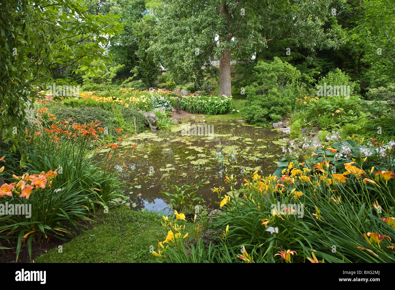 Annapolis Royal Historic Gardens, Nova Scotia, Canada Stock Photo Alamy