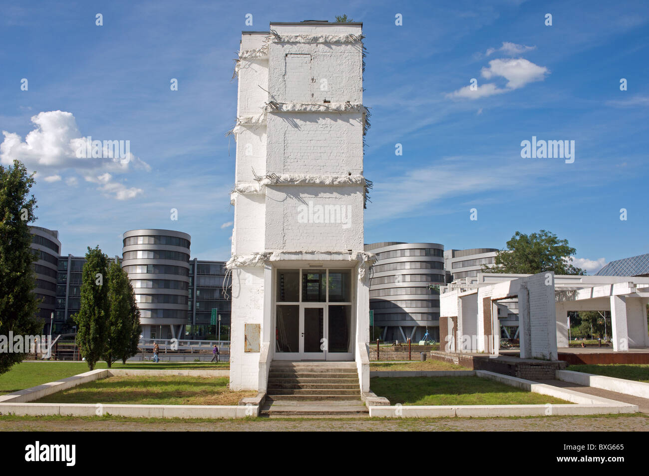 Garden of Rememberance, Duisburg, Germany. Stock Photo