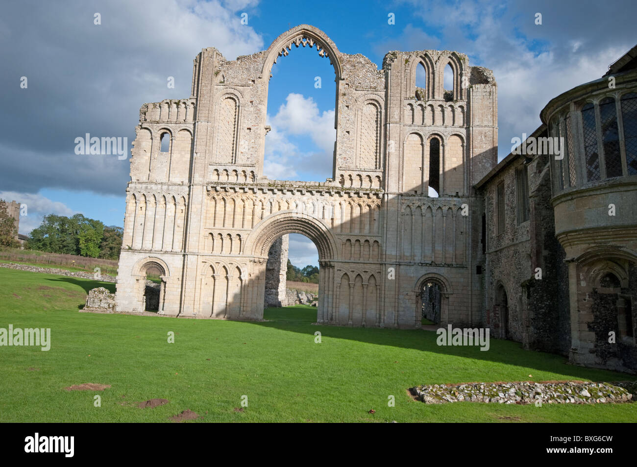 Warenne cluniac priory castle acre hi-res stock photography and images ...