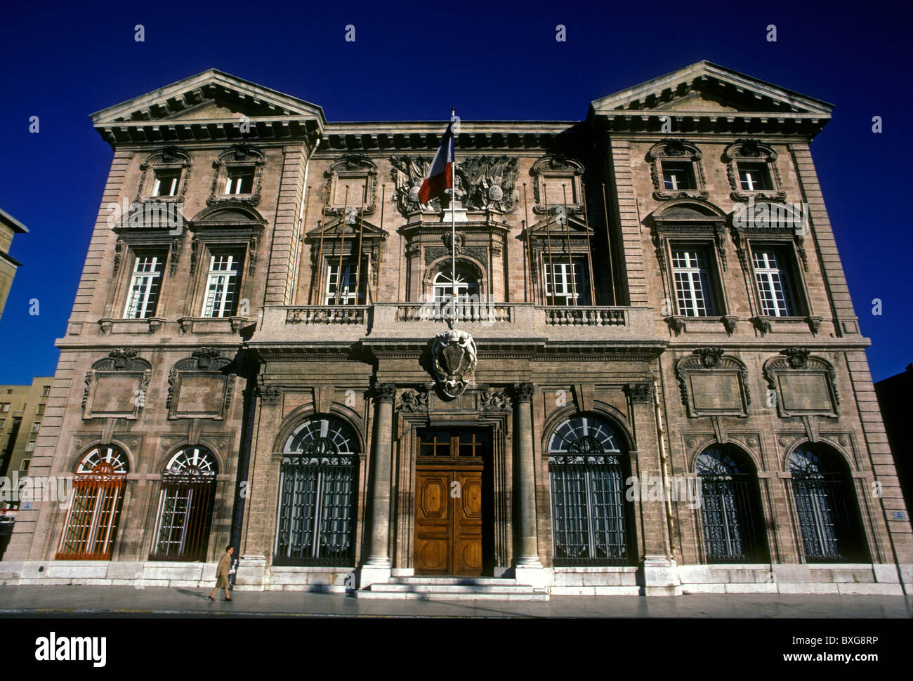Mairie, Hotel de Ville, town hall, Quai du Port, city of Marseille