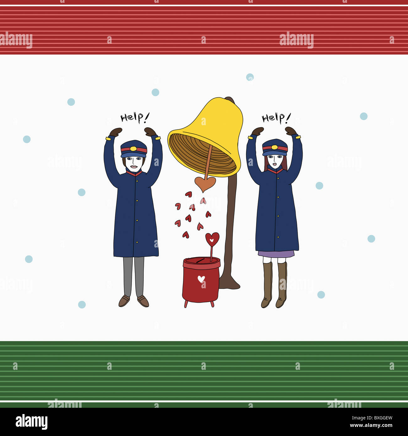 the salvation army raising funds Stock Photo Alamy