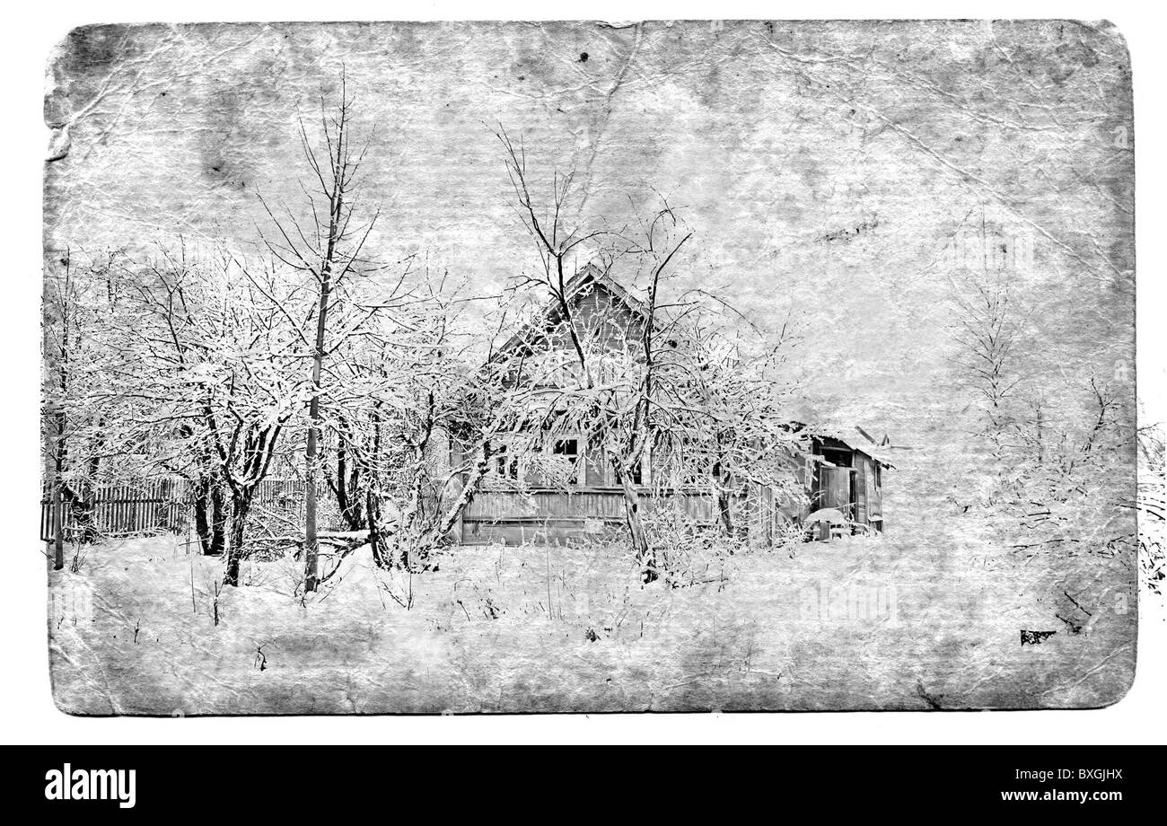 Torn down old house Black and White Stock Photos & Images - Alamy