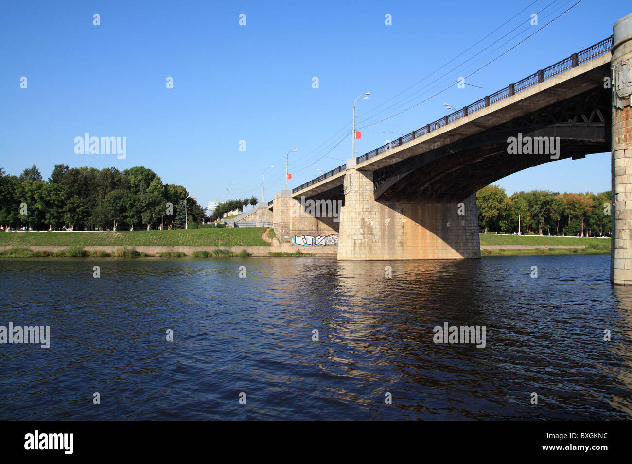 car bridge Stock Photo