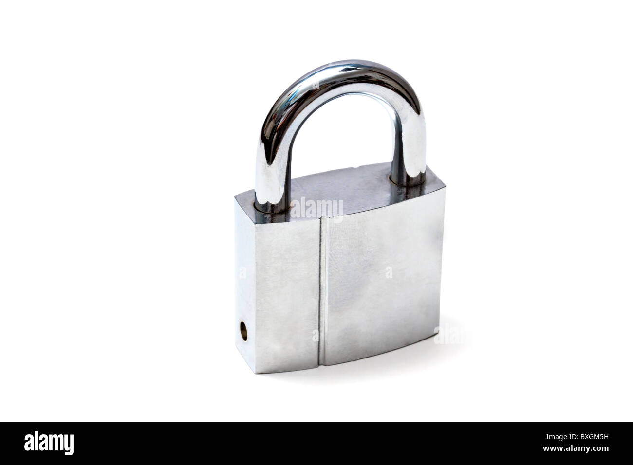 Padlock isolated on white background Stock Photo - Alamy