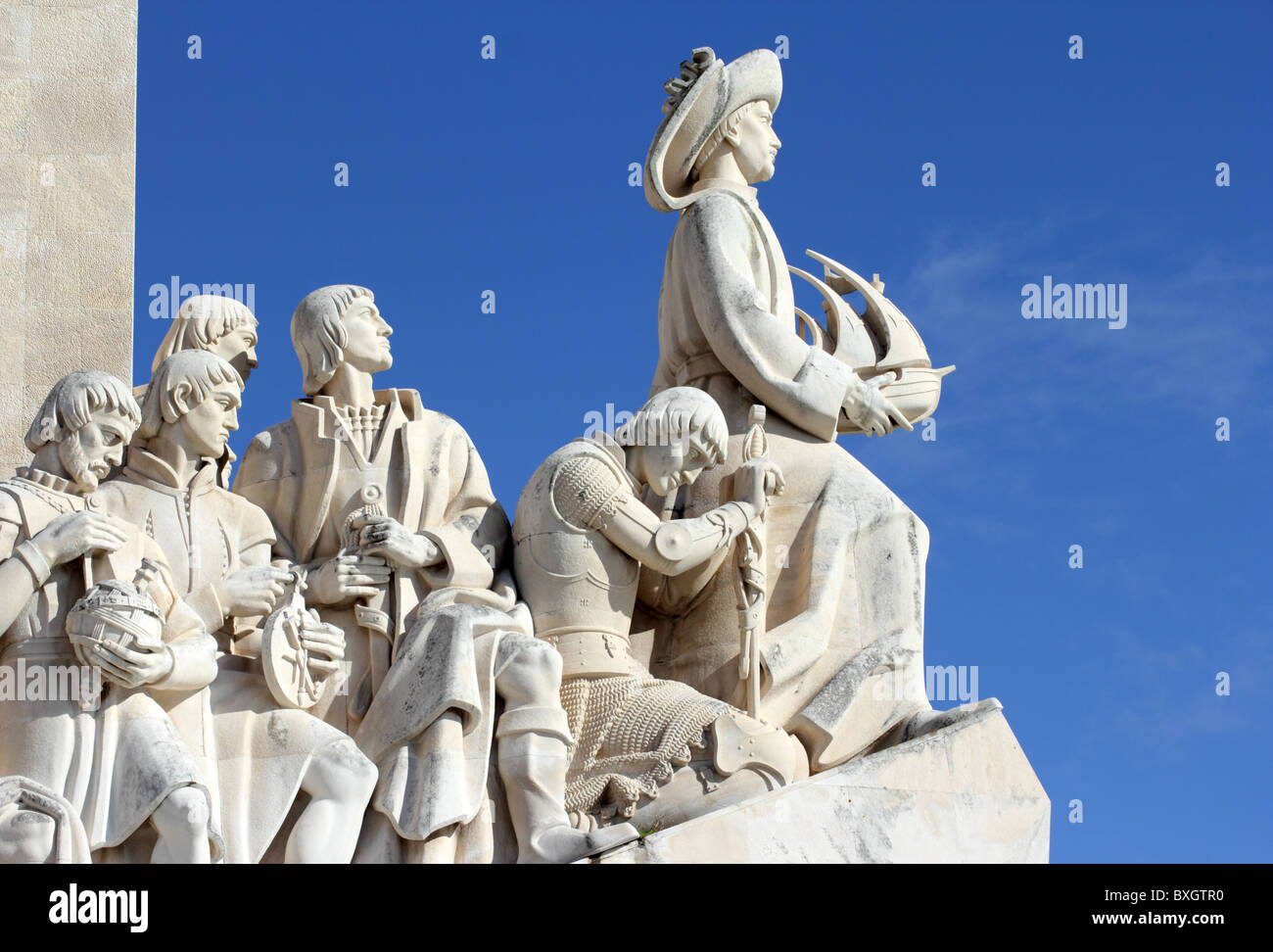 Monument to the Discoveries, Belem, Lisbon, Portugal Stock Photo