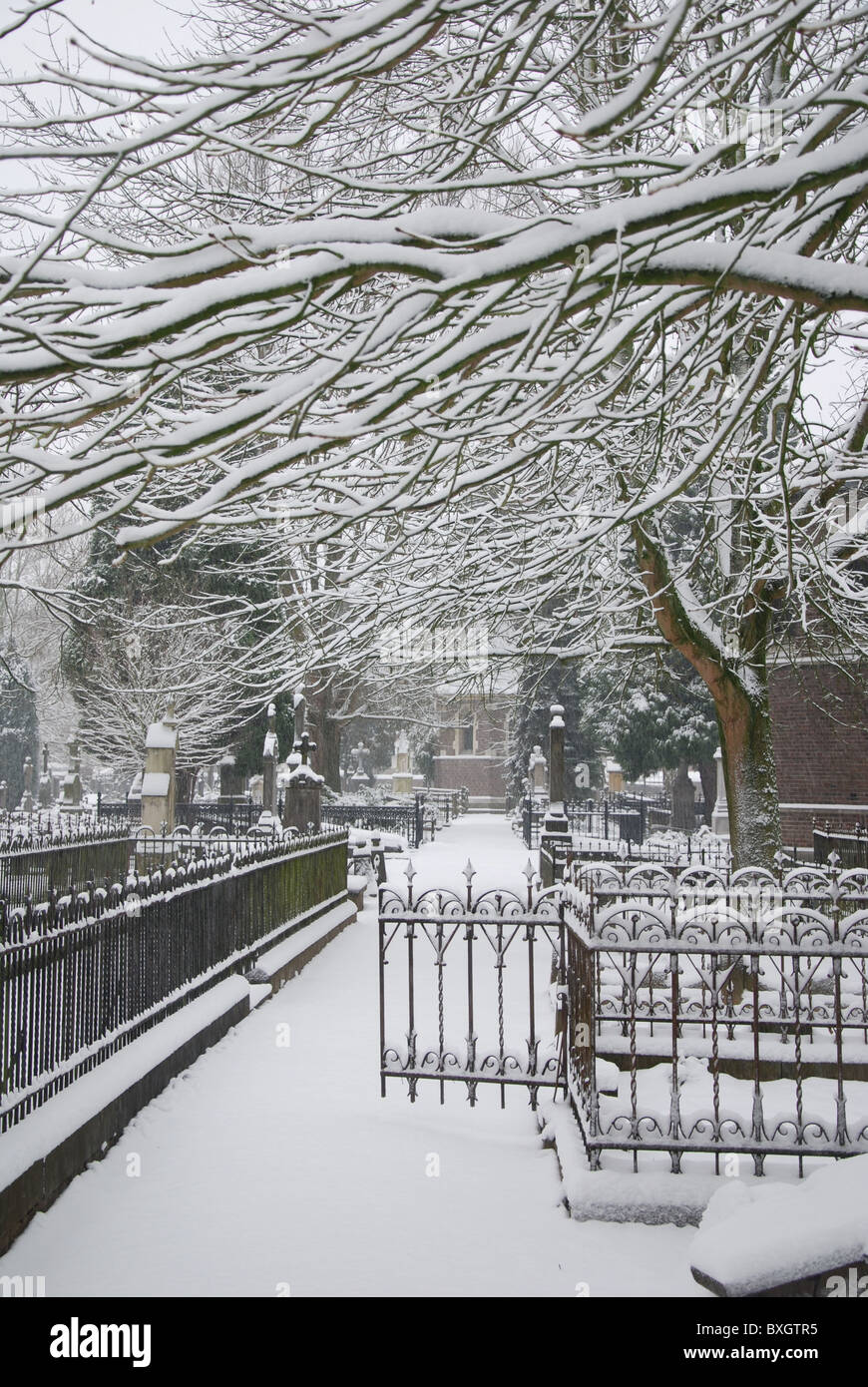 church yard Het Oude Kerkhof in Roermond Netherlands Europe Stock Photo