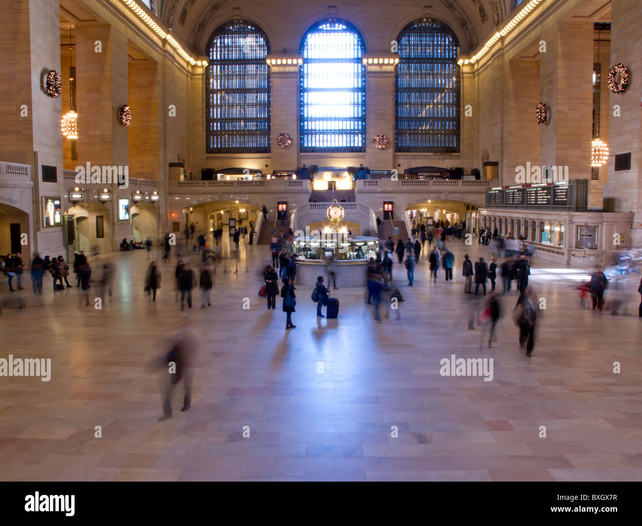 Main Concourse, Grand Central Terminal, NYC Stock Photo
