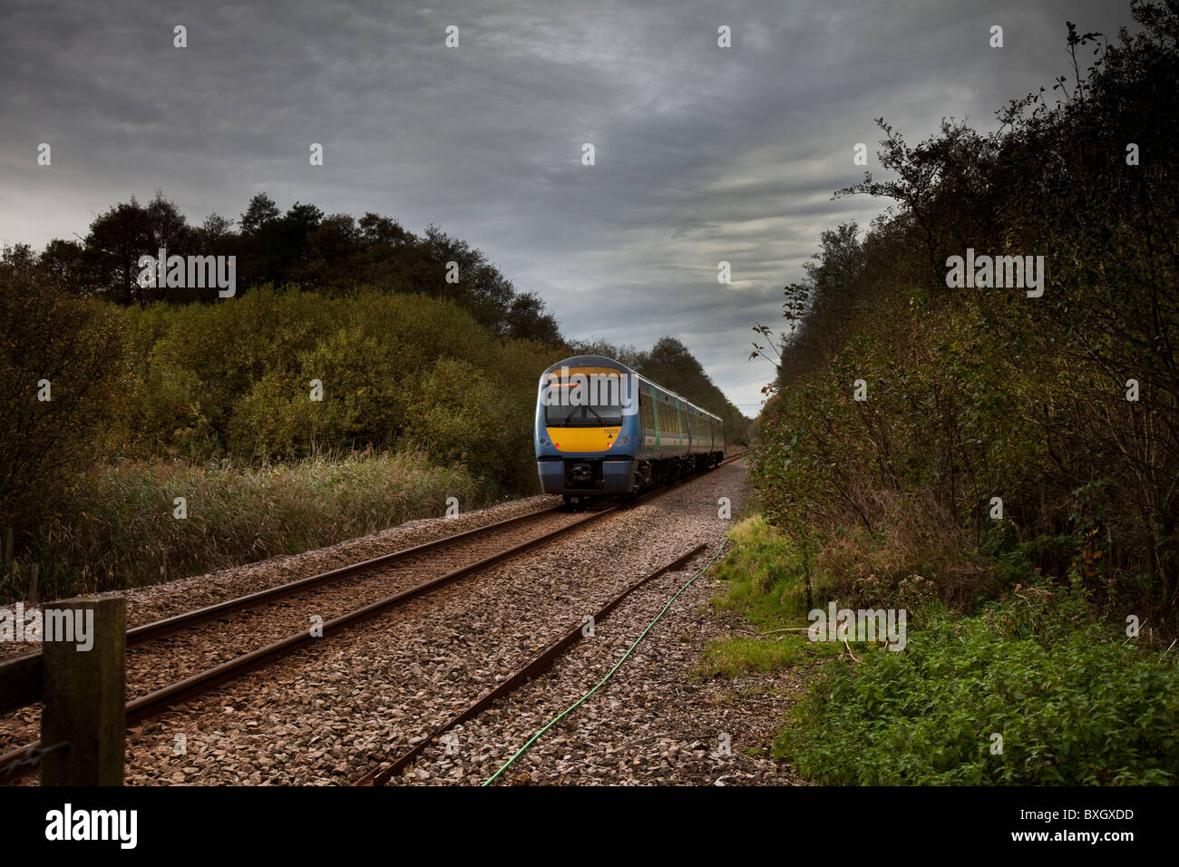 Railway Anglia One Stock Photo