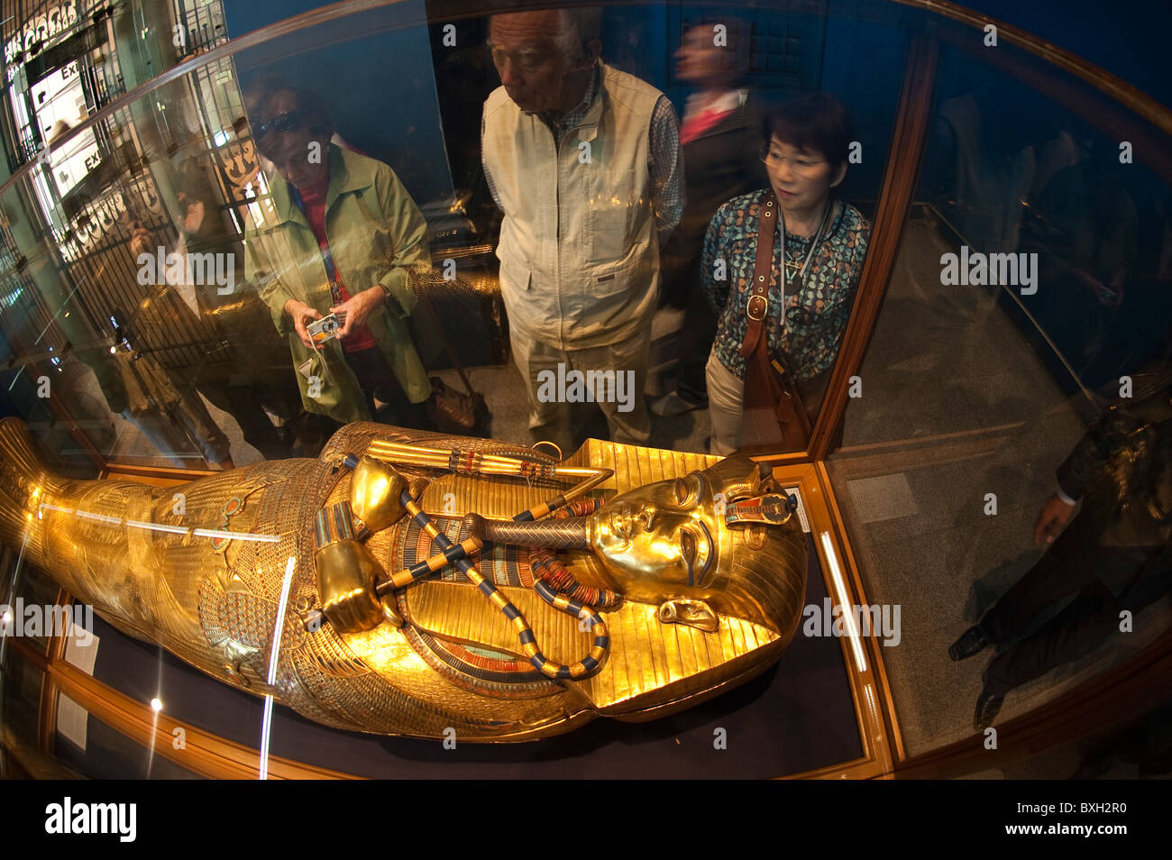 Egypt, Cairo. The Egyptian Museum (Museum of Egyptian Antiquities Stock