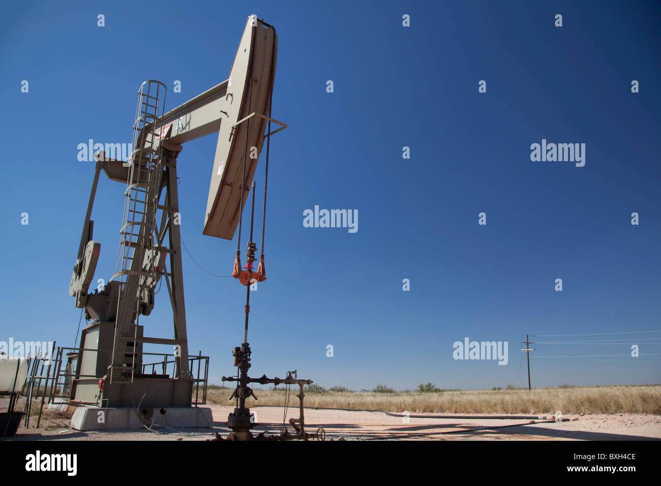 Carlsbad, New Mexico Oil well Stock Photo Alamy