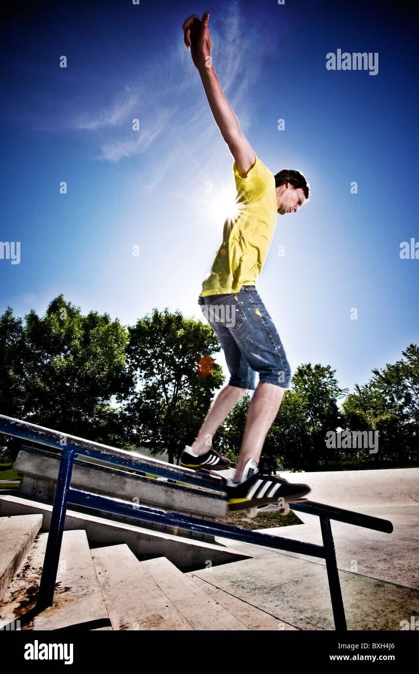 Skateboard Jump High Resolution Stock Photography and Images Alamy