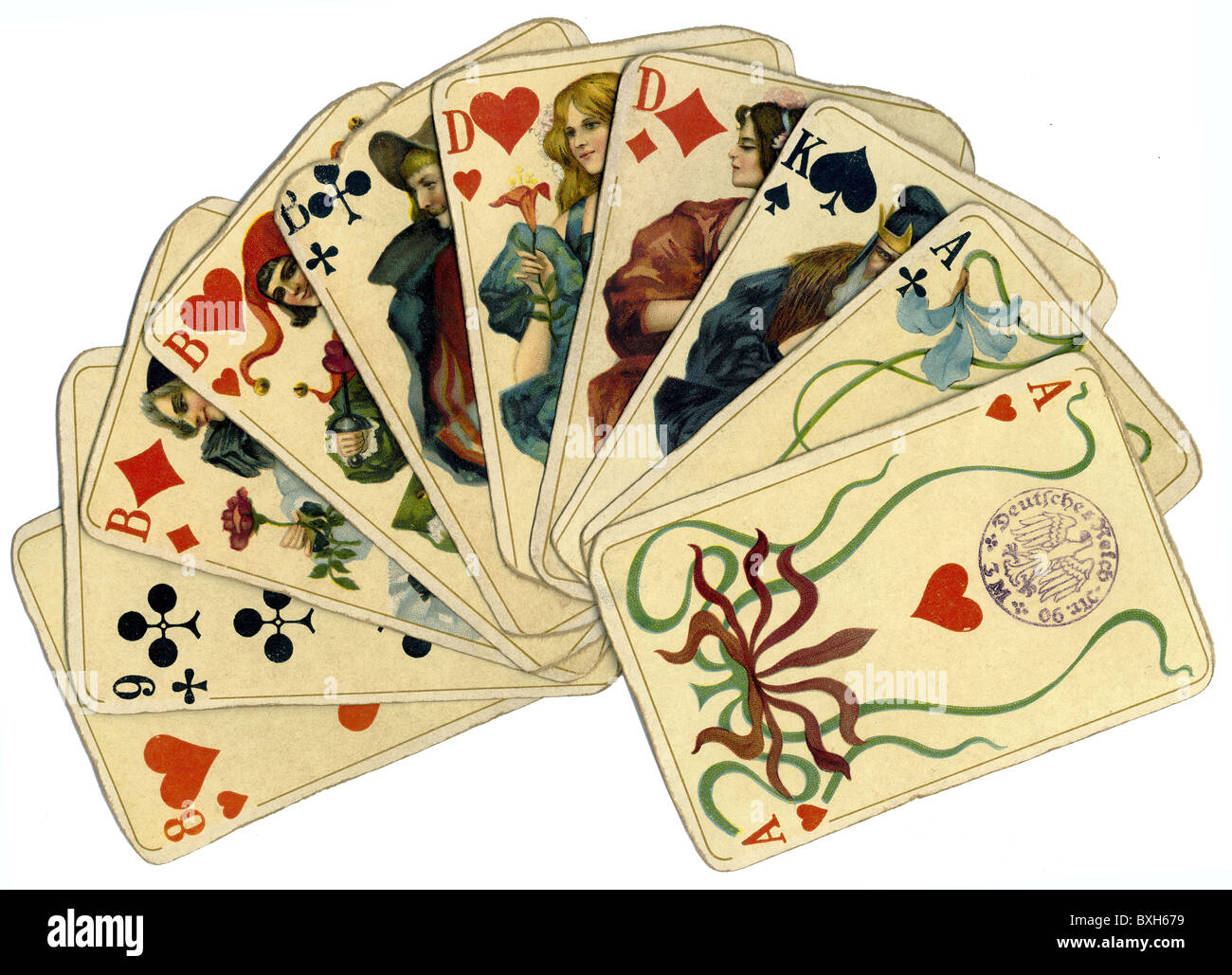 Games Card Game Altenburg Playing Cards Made By Stralsunder Stock Photo Alamy