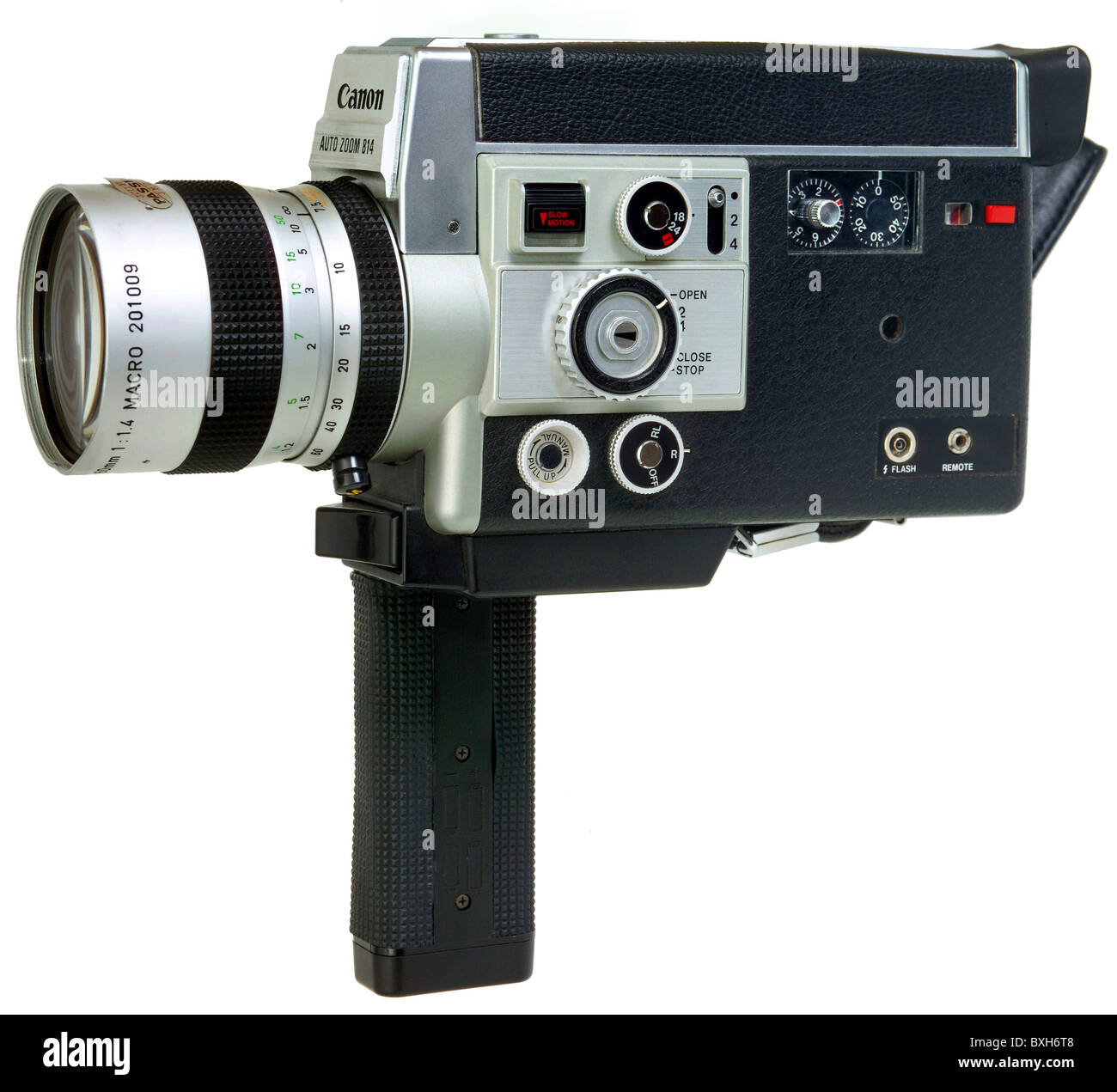 electronics, filming, Canon autozoom 814 Electronic, Super 8 camera, Japan, 1972, Additional-Rights-Clearences-Not Available Stock Photo