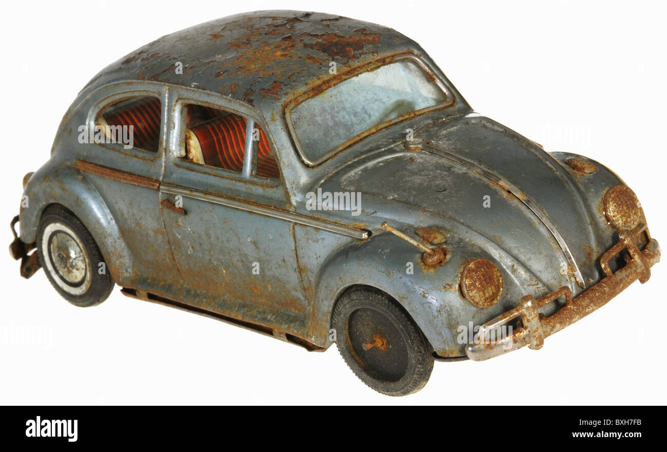 toys toy cars VW Beetle Germany circa 1959 Stock Photo