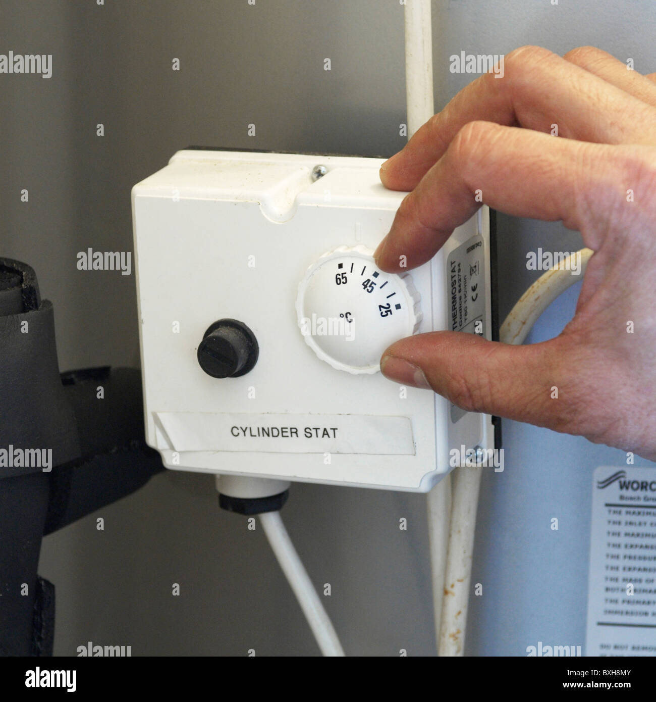 Hot water cylinder hires stock photography and images Alamy