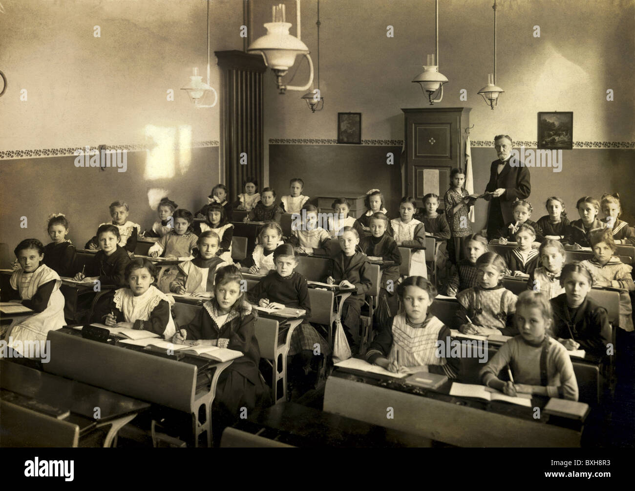 Historic german school class hires stock photography and images Alamy