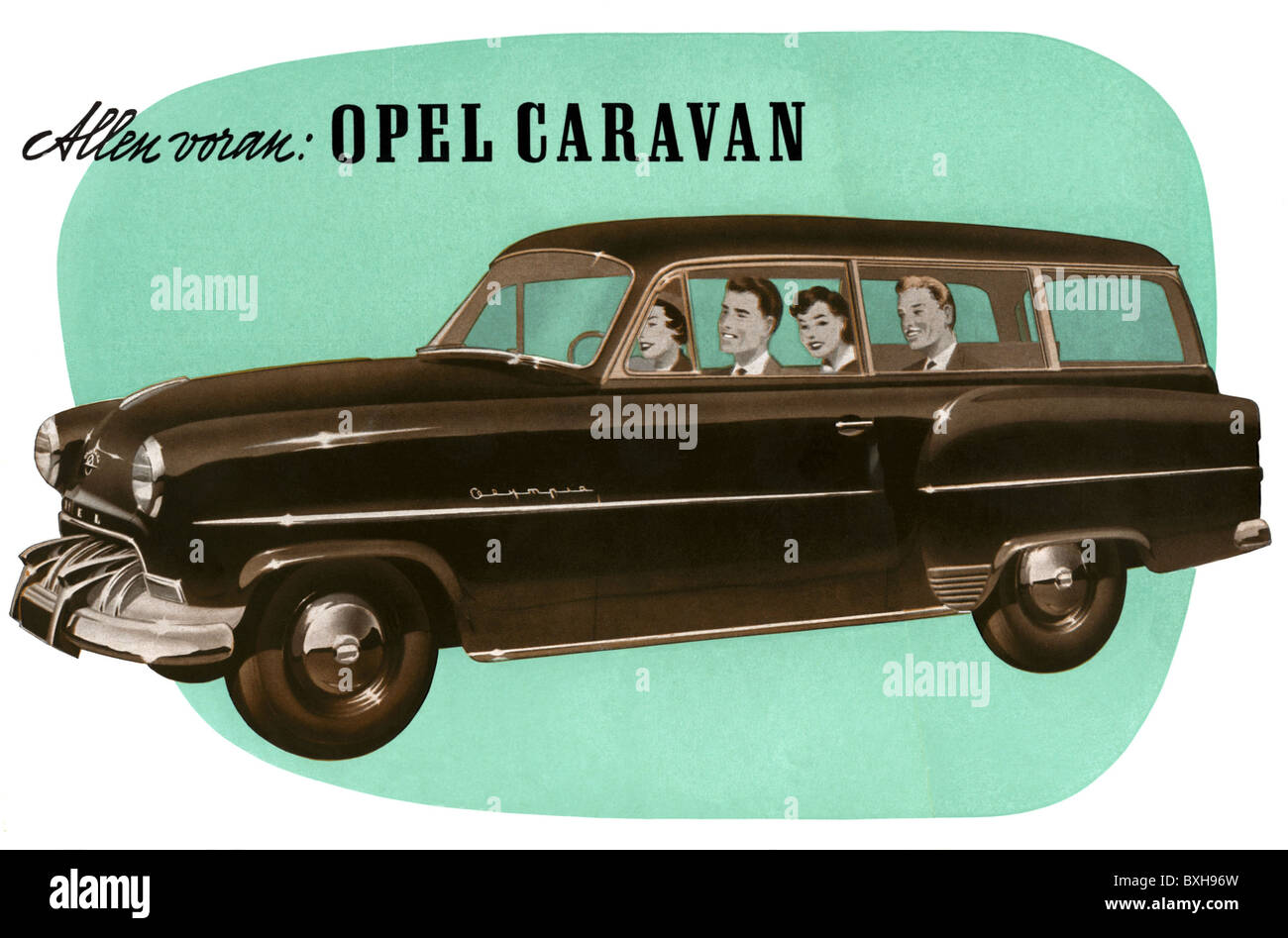 Opel caravan olympia hi-res stock photography and images - Alamy