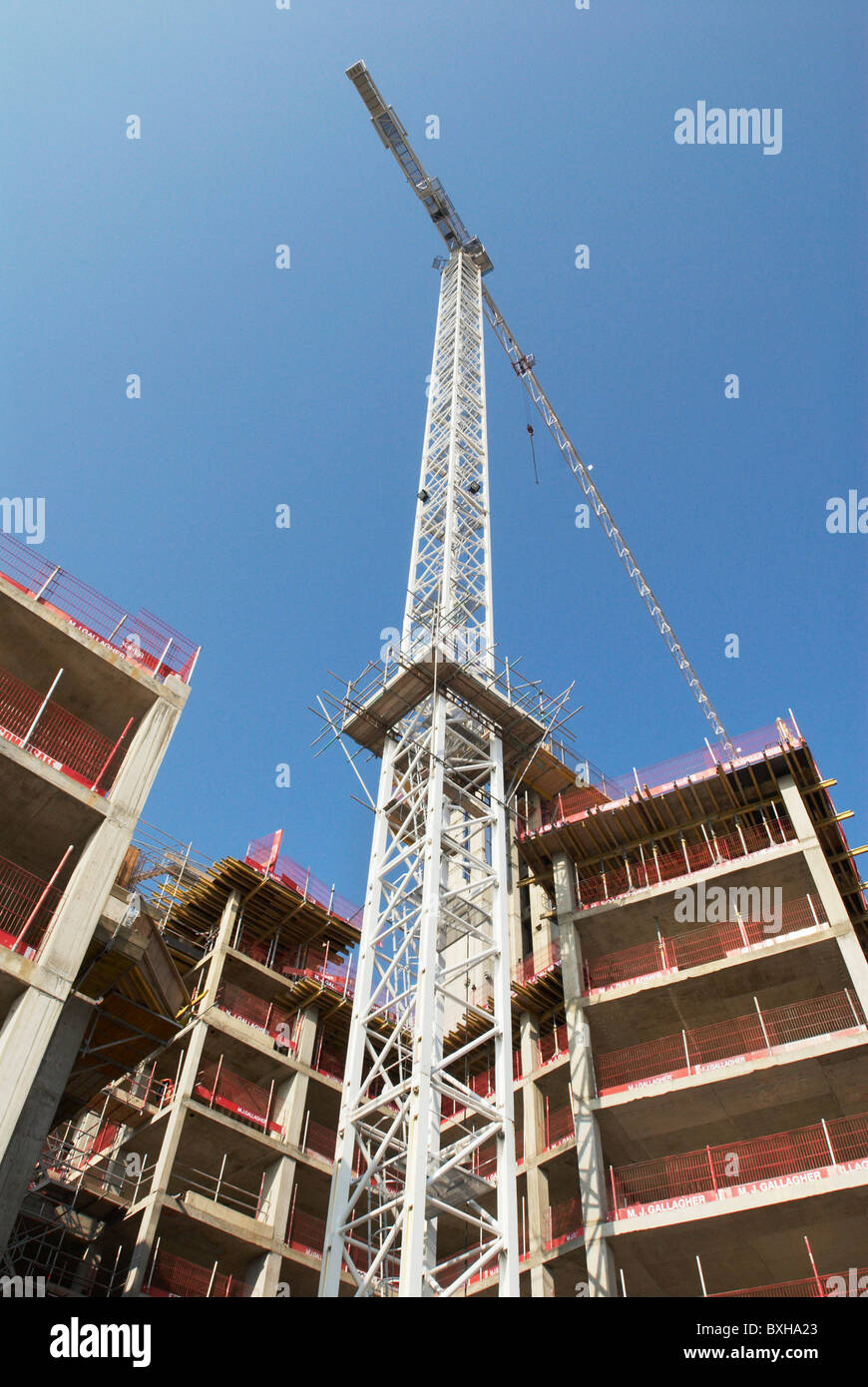 Ipswich Marina development under construction Suffolk UK Stock Photo