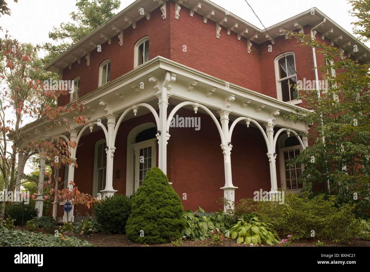 Mabel Hartzell Historical Home, Alliance, Ohio, USA Stock Photo Alamy