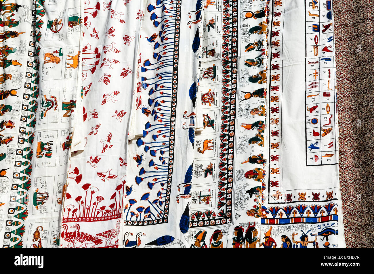 Egypt, Aswan.Local clothing at Aswan Market Stock Photo Alamy