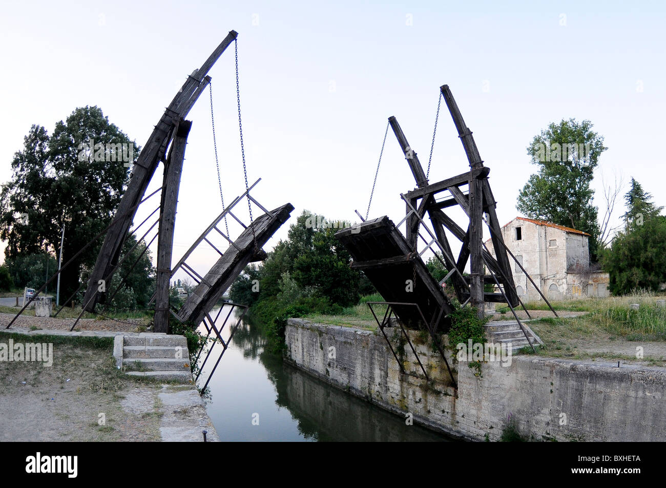 Pont Langlois Stock Photo
