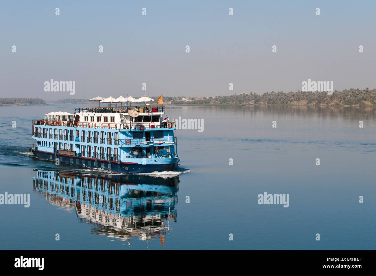 Egypt. Cruise ship on Nile Stock Photo Alamy