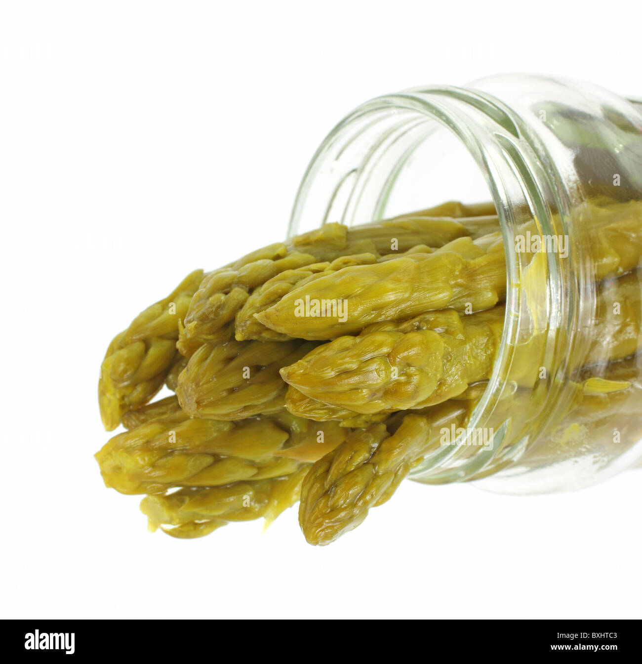 Asparagus in jar Stock Photo Alamy