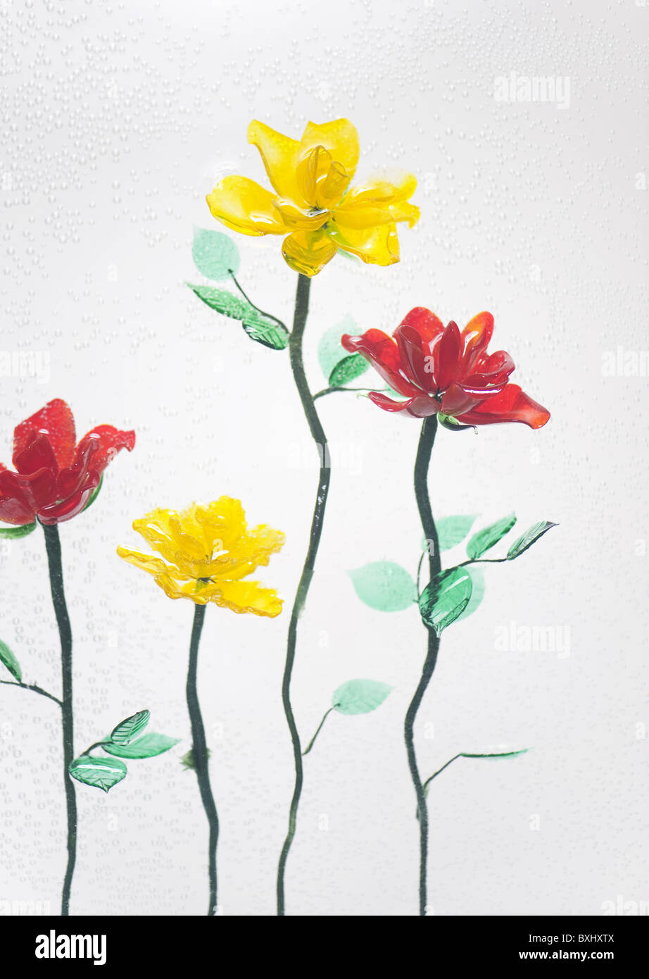 Flowers in water Stock Photo Alamy