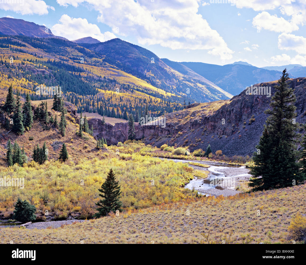 Lake Fork of the Gunnison River, Cinnamon Pass Road, Lake City area