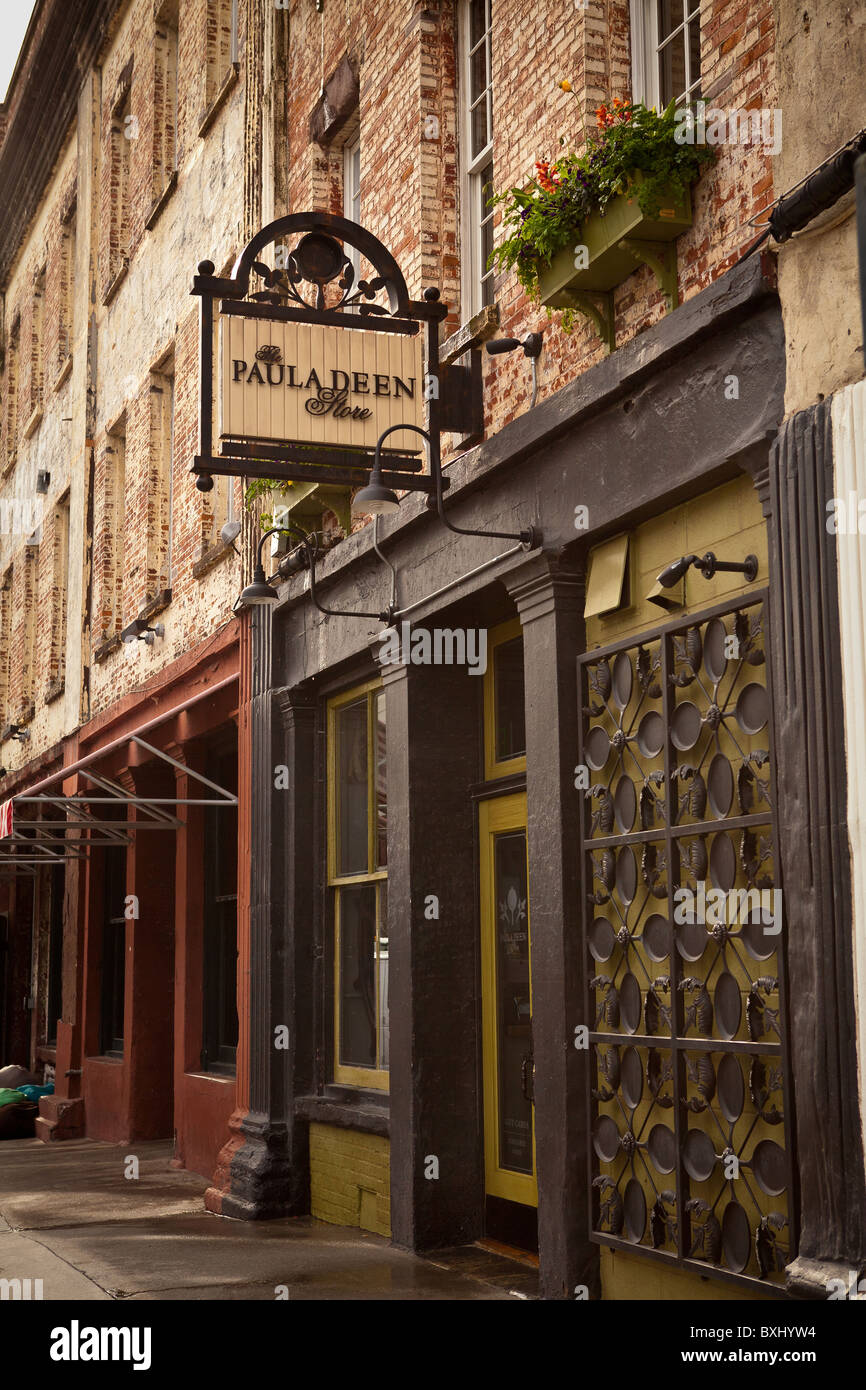 Paula Deen's, "Lady & Sons" restaurant Savannah, USA Stock