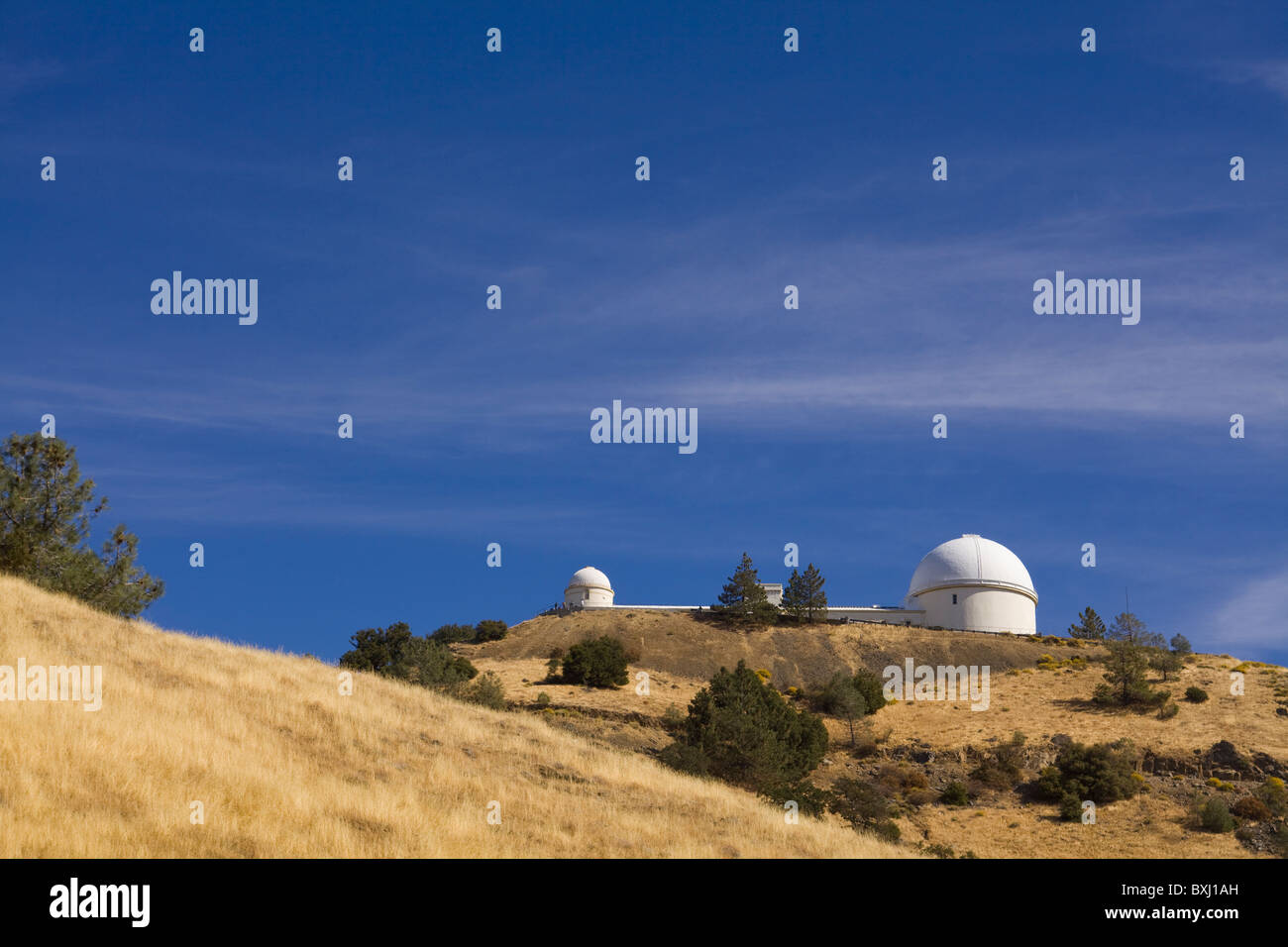 Lick observatory - Mt. Hamilton, California USA Stock Photo