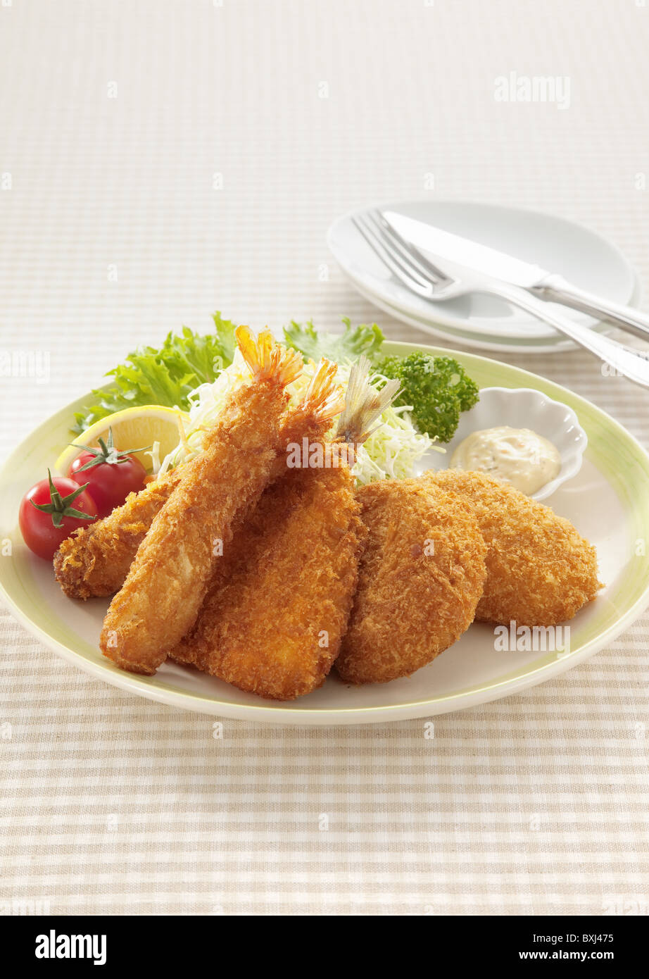 Deep fried food Stock Photo Alamy