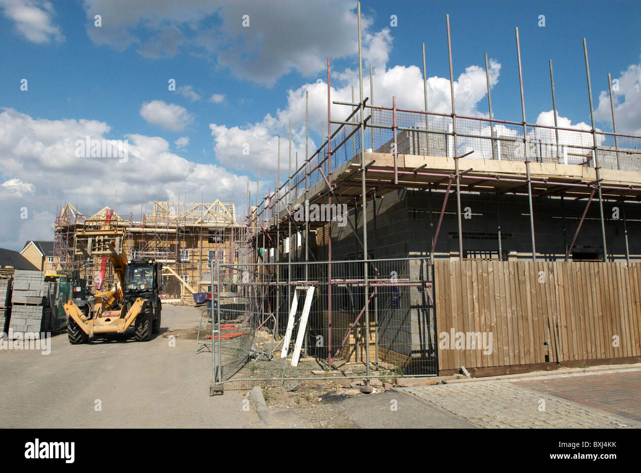 Housing development Ipswich UK Stock Photo Alamy