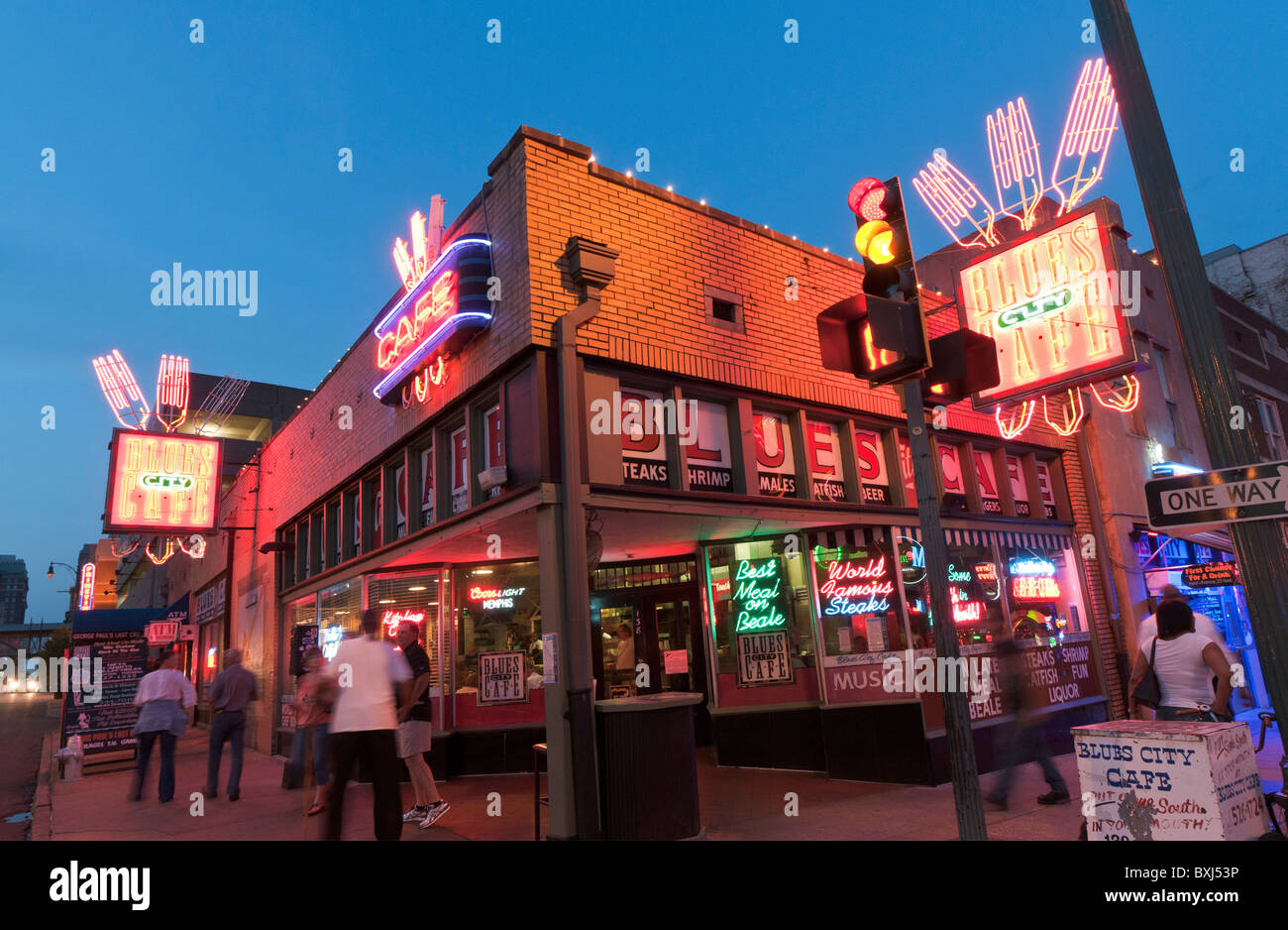 Blues city cafe memphis hires stock photography and images Alamy