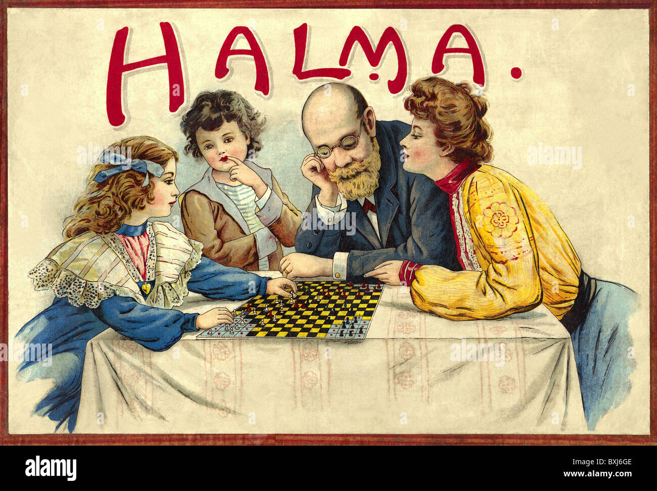 Family board games 1900s hires stock photography and images Alamy