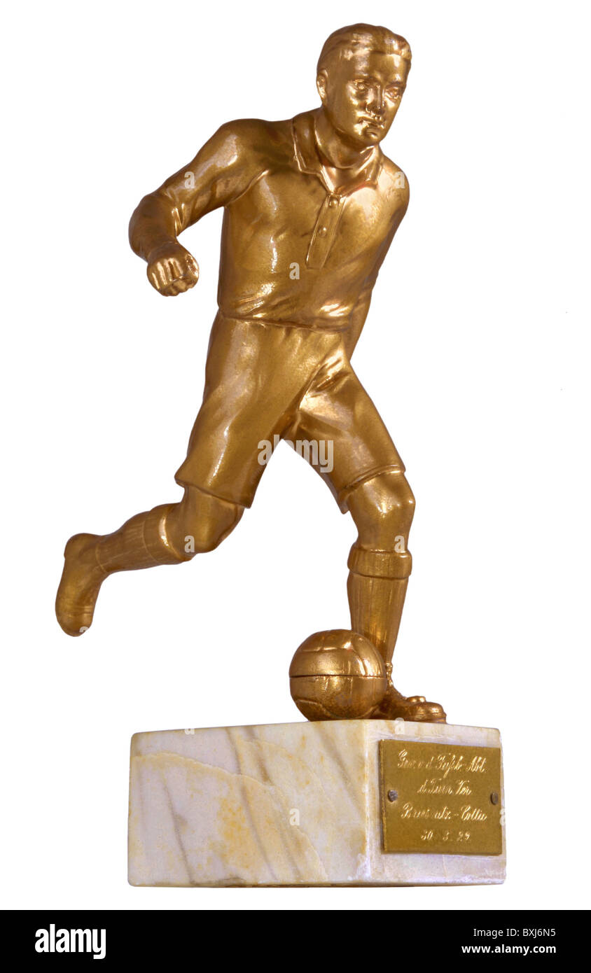 Football cups trophies hi-res stock photography and images - Alamy