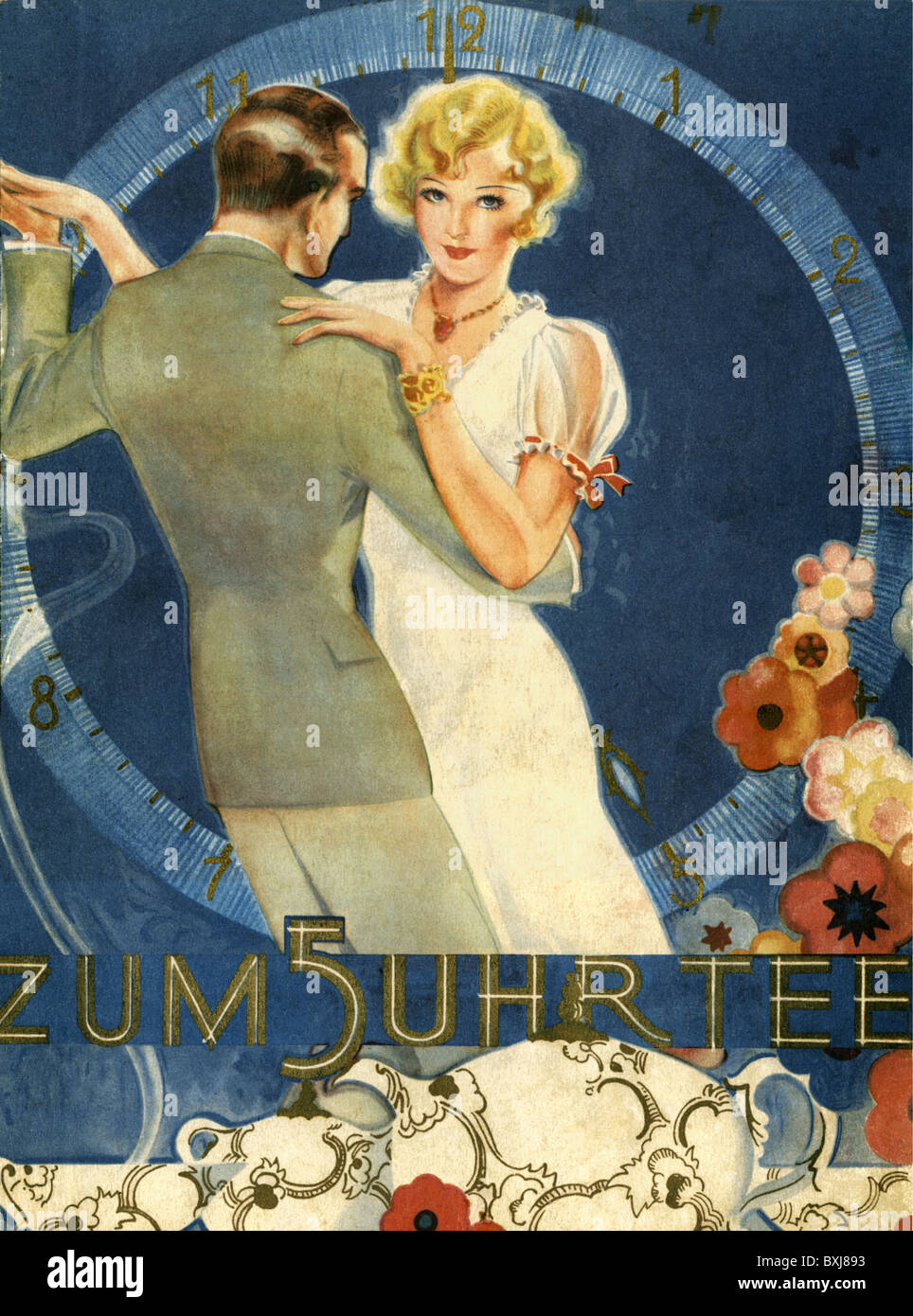 1930s couple dancing hi-res stock photography and images - Alamy