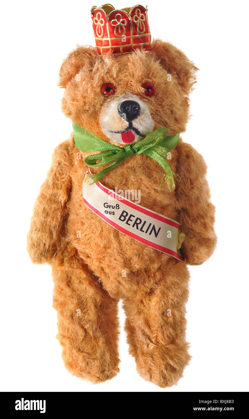 tourism, souvenir, Berlin bears, Berlin, Germany, circa 1959,  Additional-Rights-Clearences-Not Available Stock Photo - Alamy