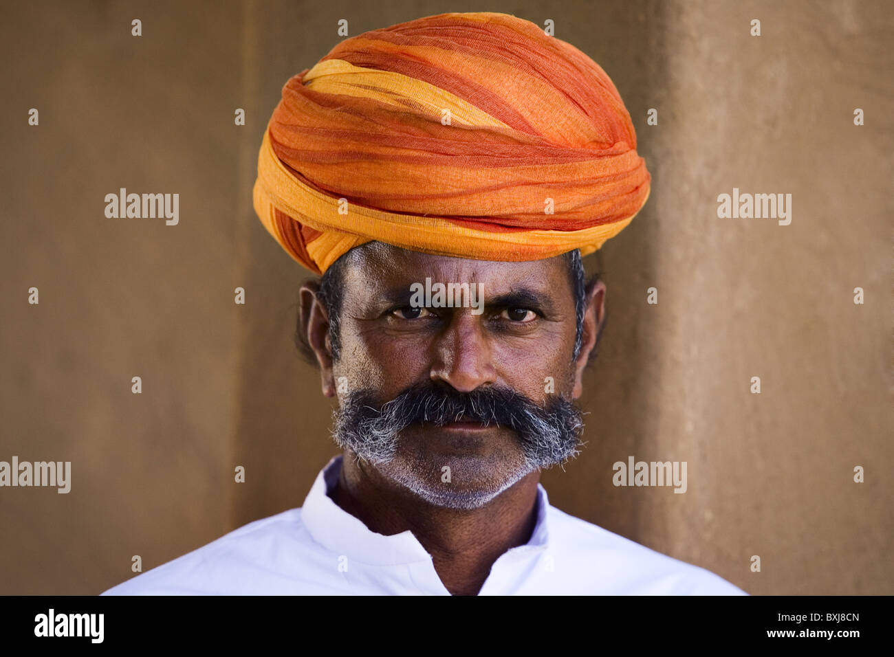 indian with turban, North India, India, Asia Stock Photo