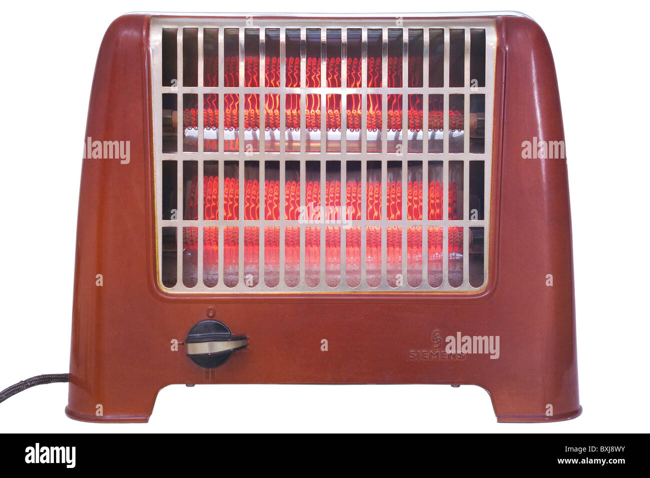 energy, electricity, radiant heater, Siemens, Germany, circa 1954, Additional-Rights-Clearences-Not Available Stock Photo