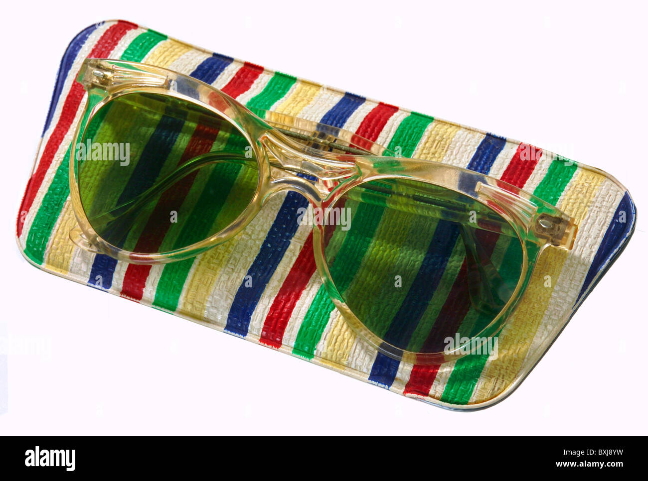 Instrument Mexicon Culture Element Illustration Glasses Case Eyeglasses Clam Shell Holder Storage Box 