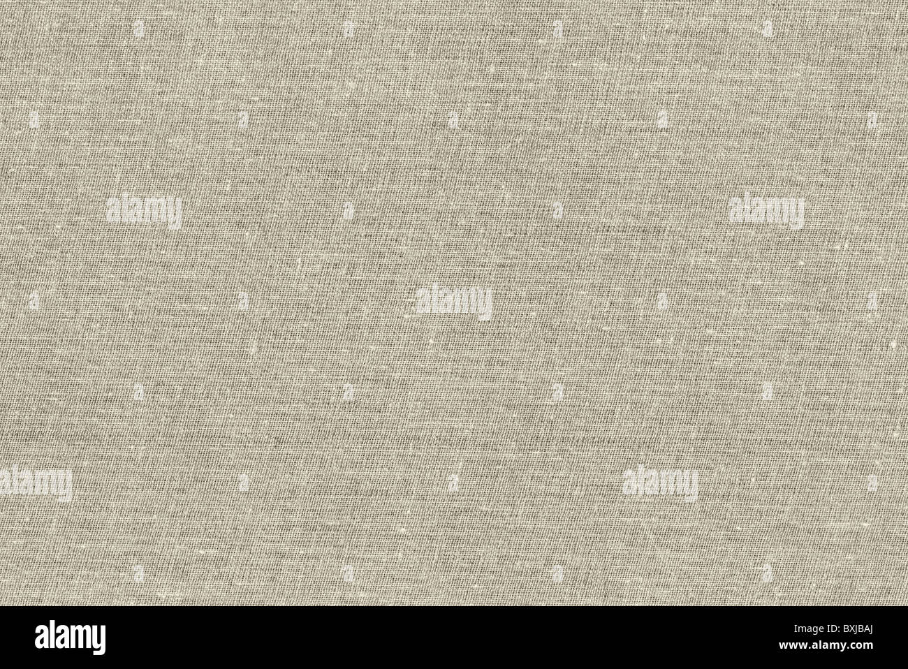 Natural linen striped uncolored textured sacking burlap background Stock Photo
