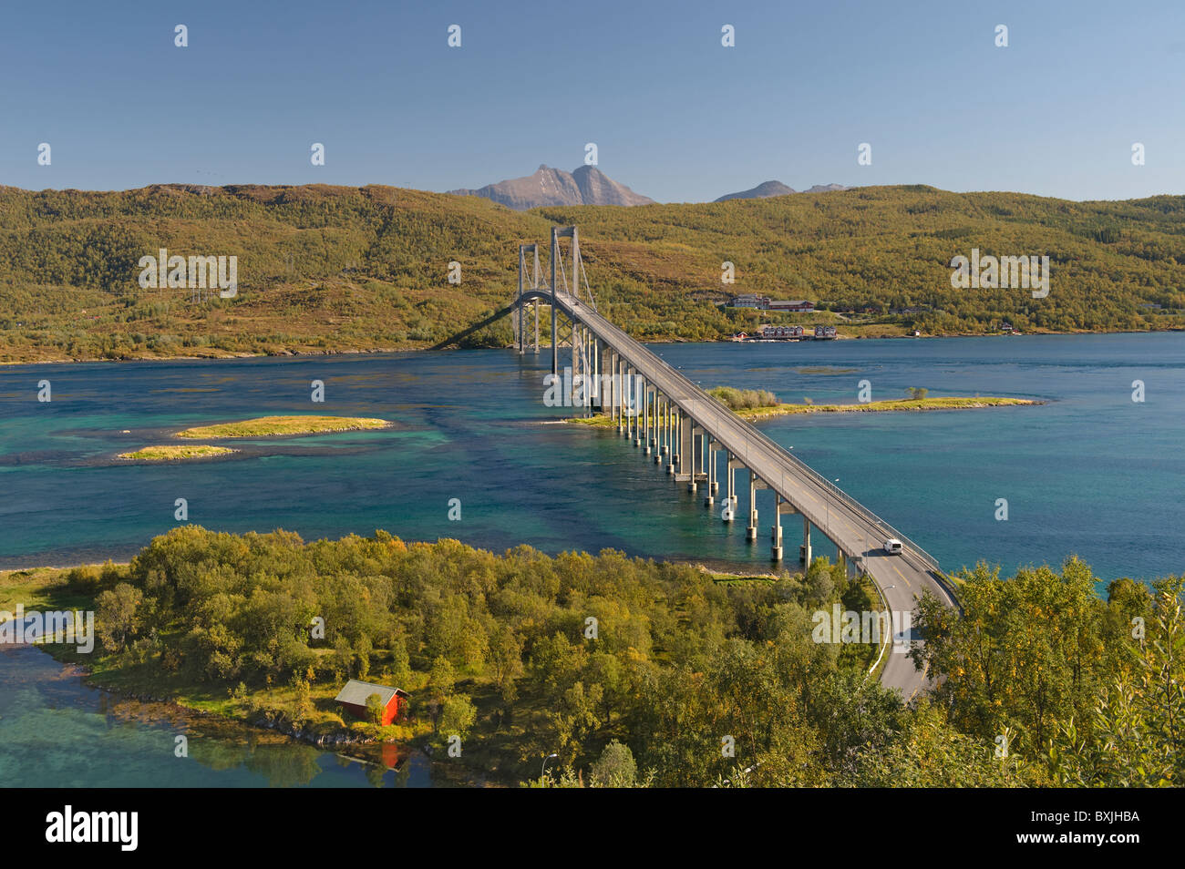 Lofoten Bridge Lofoten Islands Nordland, Norway Stock Photo - Alamy