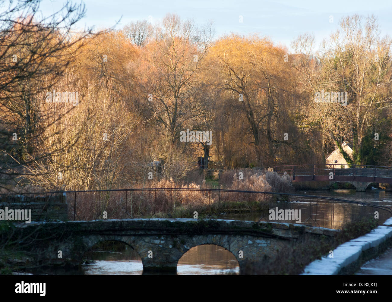 Bibury cotswolds autumn hi-res stock photography and images - Alamy